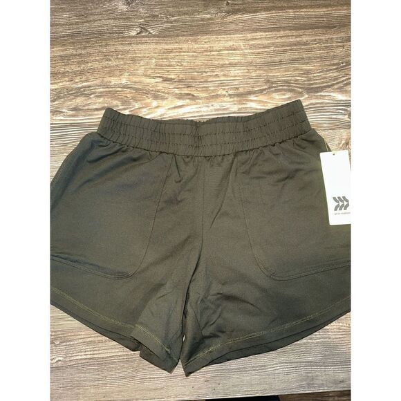 Women Stretch Woven High-Rise Shorts - All in Motion XS. NWT. O - Picture 4 of 5